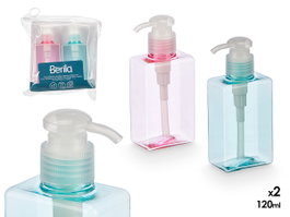 BERILO Set de 2 doseurs assortis 120ml
