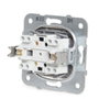 Panasonic Bouton Poussoir Blanc avec Cadre Métallique et Symbole Cloche