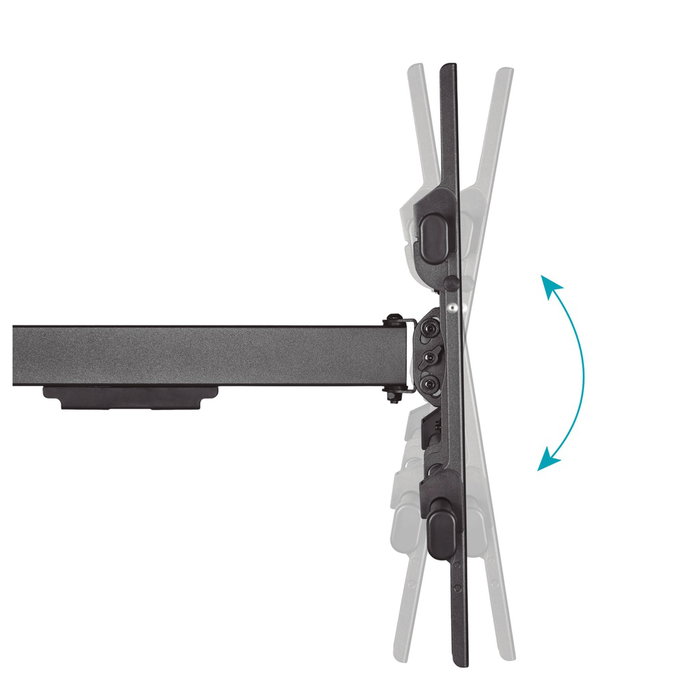 Holmios Support mural TV bras extra long 43-80 pouces