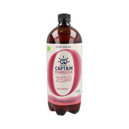 CAPTAIN Kombucha Zero Frambuesa Bio 1L