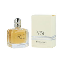 Giorgio Armani Emporio Armani Because It's You - Duo de Parfums Vaporisateurs - Fragrances Hers & His - Notes de Framboise, Rose et Vanille - Pour Elle et Lui