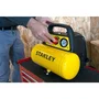 Stanley Compresseur Horizontal Coaxial 6 L 1,5 HP avec Tuyau et Soufflette