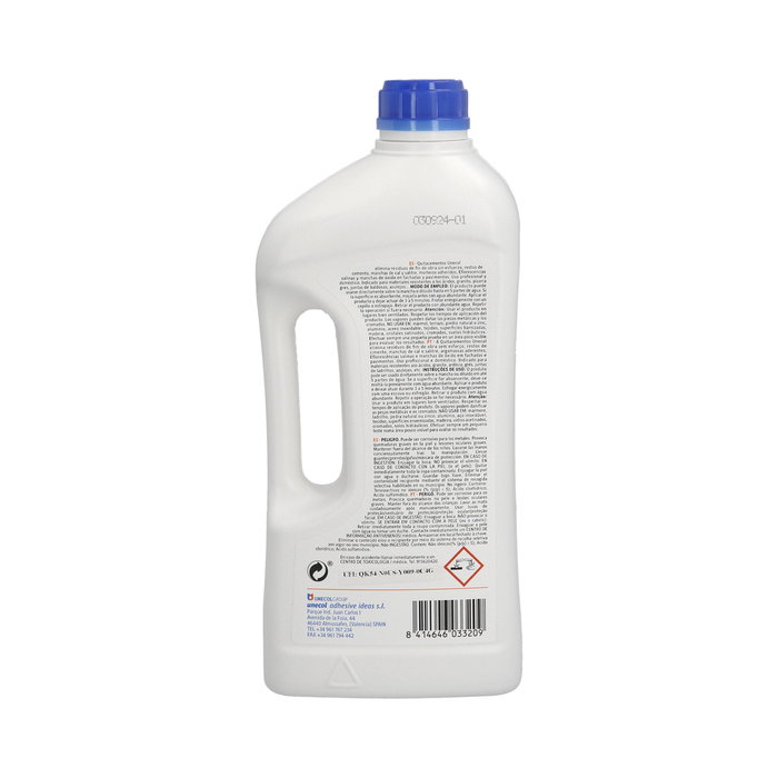 UNECOL Quitacementos Bouteille 1 Litre