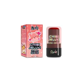 Rude Cosmetics Chibi Jelly Baume lèvres et joues 2-en-1, Momo