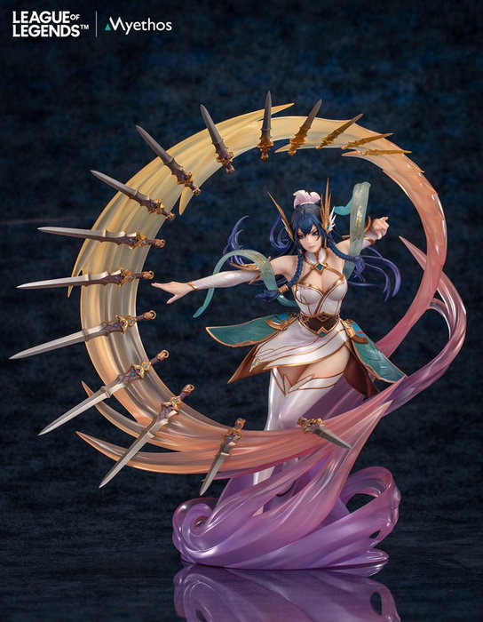League of Legends Figurine Irelia Statue PVC 1/7 34 cm Avec Base League of Legends Figurine Irelia Statue PVC 1/7 34 cm Avec Base