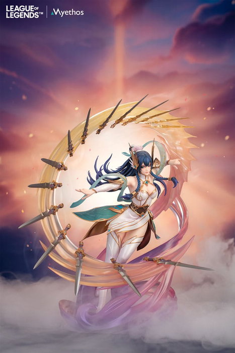 League of Legends Figurine Irelia Statue PVC 1/7 34 cm Avec Base League of Legends Figurine Irelia Statue PVC 1/7 34 cm Avec Base