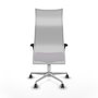 Piqueras y Crespo Chaise de Bureau Albacete XL Violet et Blanc