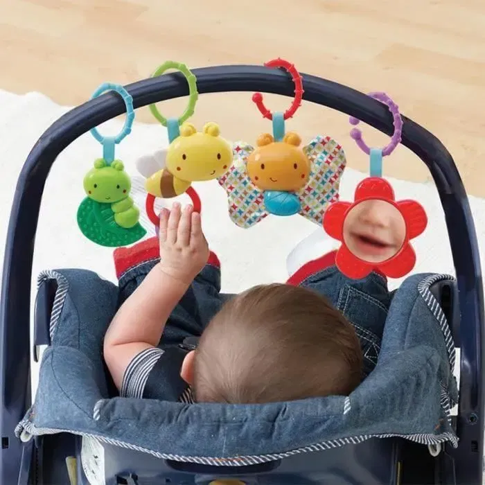 Vtech Baby Tapis d'éveil Jardín Encantado des Petits Amis avec Piano Interactif, Lumières et Mélodies, Lavable