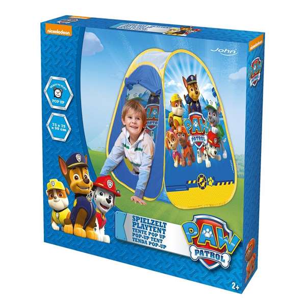 Color Baby - Tienda Pop Up Paw Patrol 75x75x90 cm - Tente de jeu pour enfants à partir de 36 mois