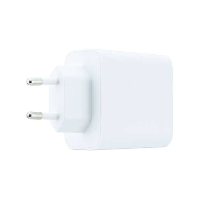 Coolbox Chargeur mural USB 65W GaN 2x USB-C + 1x USB-A Prise rapide pour smartphones et tablettes
