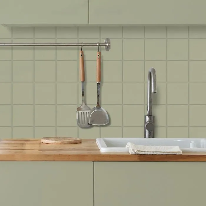 Ripolin - Peinture rénovation cuisine et salle de bain 2L - Vert gaspésie - Finition satinée - Haute résistance aux taches et lessivable