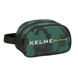 Nécessaire de Voyage Kelme Camo Noir Vert 26 x 15 x 12 cm