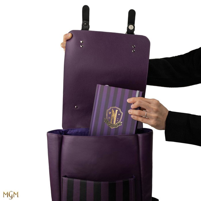 Cinereplicas Mochila Nevermore Academy Violette – Polyester 32x24x14 cm Cinereplicas Mochila Nevermore Academy Violette – Polyester 32x24x14 cm