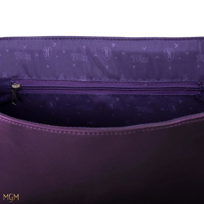 Cinereplicas Mochila Nevermore Academy Violette – Polyester 32x24x14 cm Cinereplicas Mochila Nevermore Academy Violette – Polyester 32x24x14 cm