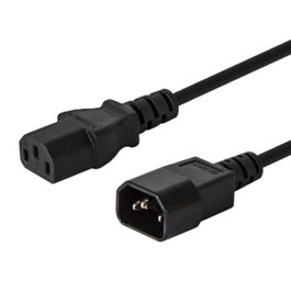 Savio Câble d'Alimentation CL-99 Noir C13 C14 1,2 m