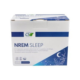 CFN Nrem Sleep Poudre 196 g + 60 Capsules Pack - Complément Alimentaire pour le Sommeil