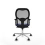 Piqueras y Crespo Chaise de Bureau 2D086N0 Bleu clair