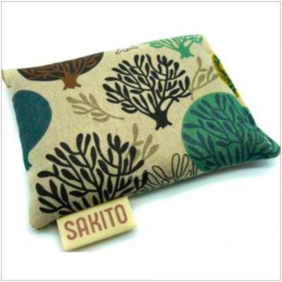 SAKITO Sac thermique pour bébé graines de blé et lavande 15x10 cm SAKITO Sac thermique pour bébé graines de blé et lavande 15x10 cm