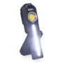 Edm Lampe de travail LED True Work COB 5W 200lm + 200lm + Spot 50lm, rechargeable USB-C avec base aimantée