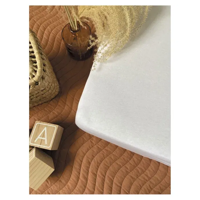 Candide Alèse Éponge Zen Réf. 232008 70x140 cm Blanc - Imperméable pour Matelas Bébé - Confort en Viscose de Bambou et Coton