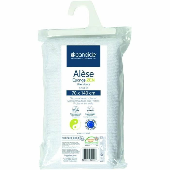 Candide Alèse Éponge Zen 70x140 cm - Blanc Candide Alèse Éponge Zen 70x140 cm - Blanc