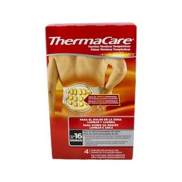 Thermacare Patchs Thermiques Lombaire et Hanche 4 unités - Soulagement des Douleurs