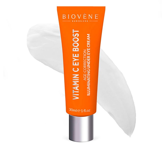 Biovène Crème Illuminatrice Contour des Yeux VITAMIN C EYE BOOST, Correction d'Âge, 30 ml Biovène Crème Illuminatrice Contour des Yeux VITAMIN C EYE BOOST, Correction d'Âge, 30 ml