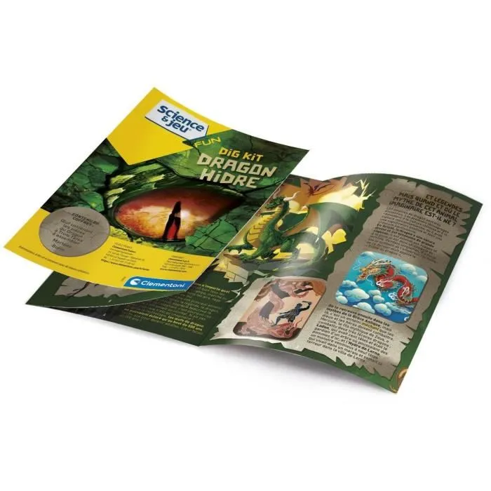 Clementoni Sciences et jeu - Oeuf Légendaire Dragon Marin