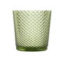 Set de Verres DKD Home Decor Vert Verre Avec relief 240 ml (6 Unités)