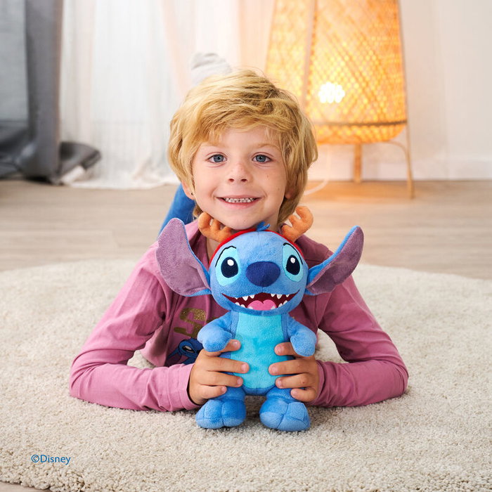 SIMBA Peluche Disney Stitch Reno 25 cm - Personnage Animation Lilo et Stitch