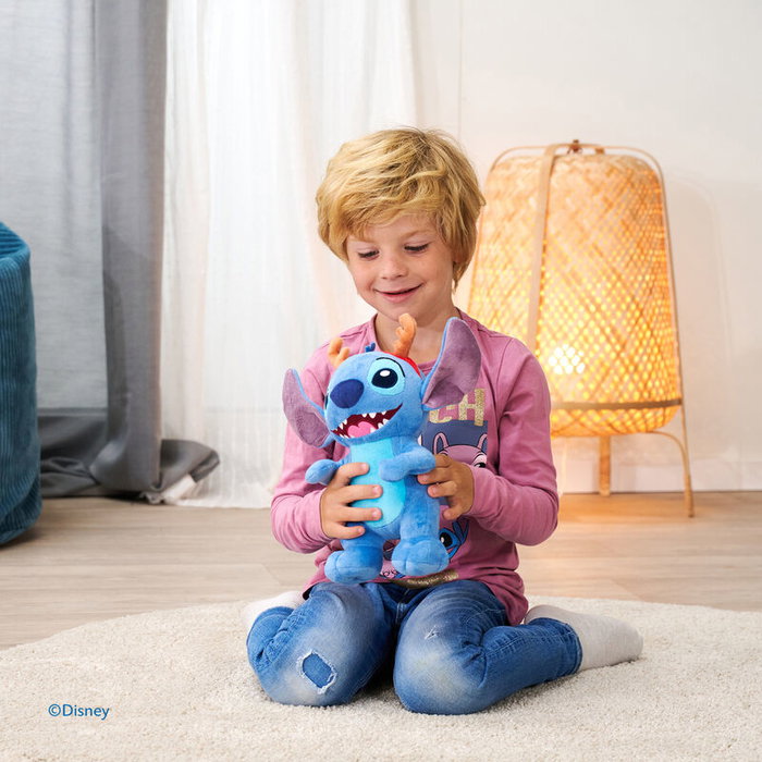 SIMBA Peluche Disney Stitch Reno 25 cm - Personnage Animation Lilo et Stitch