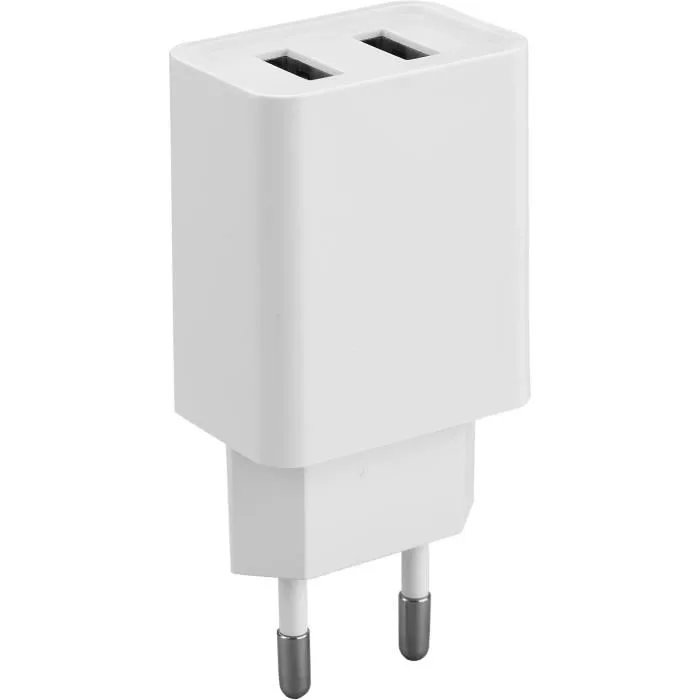 GAO Kit de voyage chargeur 3-en-1 : Câble Lightning/micro USB/Type C 1 m, chargeur mural et allume-cigare USB A avec étui de rangement