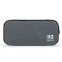 Power A Sacoche de Transport pour Nintendo Switch 2, Protection Compacte et Organisée, Gris Chiné Foncé