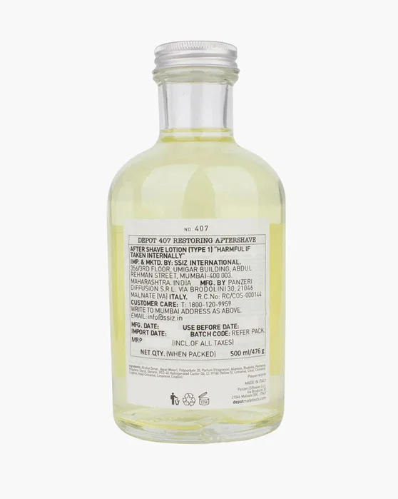 Depot 400 Shave Specifics No. 407 Lotion après-rasage 500 ml