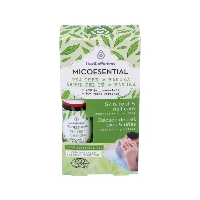ESENTIAL AROMS MICOESENTIAL Arbre à thé et Manuka 10 ml ESENTIAL AROMS MICOESENTIAL Arbre à thé et Manuka 10 ml