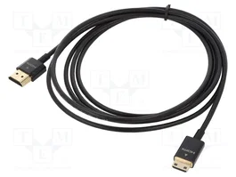 DELOCK Câble HDMI vers mini HDMI 2m Noir
