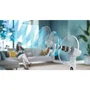 Philips CX5535/00 - Ventilateur sur pied Série 5000 - Flux d'air 230 m³/h - 28 db(A) - Blanc