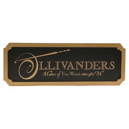 WIDDOP & CO Cartel Ollivanders Harry Potter