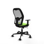 Piqueras y Crespo Chaise de Bureau Jorquera Pistache et Gris
