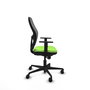 Piqueras y Crespo Chaise de Bureau Jorquera Pistache et Gris
