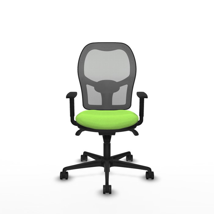 Piqueras y Crespo Chaise de Bureau Jorquera Pistache et Gris