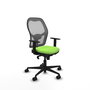Piqueras y Crespo Chaise de Bureau Jorquera Pistache et Gris