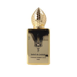 Stephane Humbert Lucas SOLEIL DE JEDDAH Parfum Vaporisateur 50 ml - Unisexe - Oriental Ambré Vanillé - Notes de Citron, Vanille, Osmanthus, Cuir