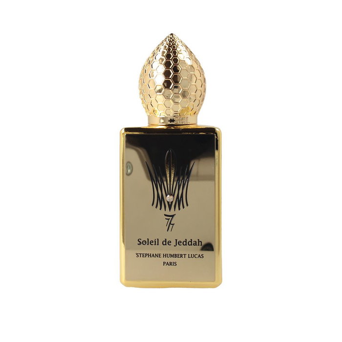 Stephane Humbert Lucas SOLEIL DE JEDDAH Parfum Vaporisateur 50 ml - Unisexe - Oriental Ambré Vanillé - Notes de Citron, Vanille, Osmanthus, Cuir