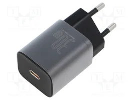 Baseus Chargeur USB 30W USB C Power Delivery PD 3.0 noir