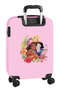 Safta Trolley cabine 20" Princesas Disney Magical 34,5x55x20cm Valise à roulettes pour enfant Rose et Beige Polyester 300D