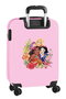 Safta Trolley cabine 20" Princesas Disney Magical 34,5x55x20cm Valise à roulettes pour enfant Rose et Beige Polyester 300D