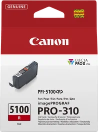 Canon 6958C001 Cartouche d'encre Rouge PFI-5100r 14ml