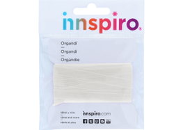 Innspiro Cinta organdí blanc 19mm 5m