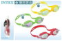 Intex Lunettes de natation en silicone pour enfants Pro Thema Goggles (3 à 8 ans) - Modèles assortis